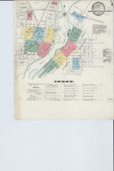 Grand Rapids Wisconsin 1895 - Fire Insurance Index - Old Map Reprint