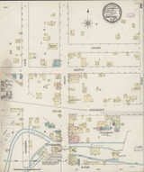 Hartford Wisconsin 1887 - Fire Insurance Index - Old Map Reprint
