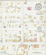 Hillsboro Wisconsin 1904 - Fire Insurance Index - Old Map Reprint