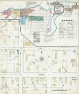 Hudson Wisconsin 1891 - Fire Insurance Index - Old Map Reprint