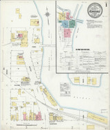 Kewaunee Wisconsin 1911 - Fire Insurance Index - Old Map Reprint