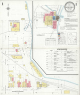 Kewaunee Wisconsin 1933 - Fire Insurance Index - Old Map Reprint