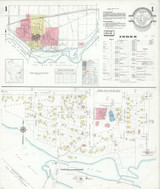 Little Chute Wisconsin 1943 - Fire Insurance Index - Old Map Reprint