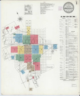 Marshfield Wisconsin 1904 - Fire Insurance Index - Old Map Reprint