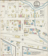 Mazomanie Wisconsin 1886 - Fire Insurance Index - Old Map Reprint