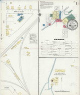 Mellen Wisconsin 1909 - Fire Insurance Index - Old Map Reprint