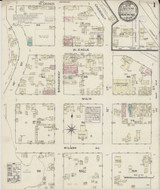 Menomonie Wisconsin 1885 - Fire Insurance Index - Old Map Reprint