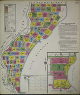 Milwaukee Wisconsin 1910 V1 - Fire Insurance Index - Old Map Reprint