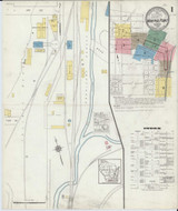 Mineral Point Wisconsin 1915 - Fire Insurance Index - Old Map Reprint