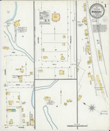 Mondovi Wisconsin 1903 - Fire Insurance Index - Old Map Reprint