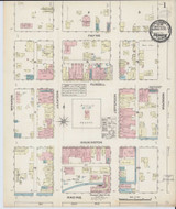 Monroe Wisconsin 1884 - Fire Insurance Index - Old Map Reprint