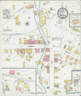 Montello Wisconsin 1901 - Fire Insurance Index - Old Map Reprint