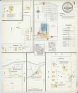 Muscoda Wisconsin 1912 - Fire Insurance Index - Old Map Reprint