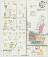 Neillsville Wisconsin 1892 - Fire Insurance Index - Old Map Reprint