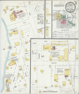 New London Wisconsin 1898 - Fire Insurance Index - Old Map Reprint