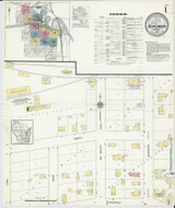 New London Wisconsin 1913 - Fire Insurance Index - Old Map Reprint