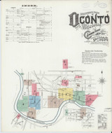 Oconto Wisconsin 1898 - Fire Insurance Index - Old Map Reprint