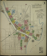 Oshkosh Wisconsin 1890 - Fire Insurance Index - Old Map Reprint