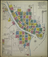 Oshkosh Wisconsin 1903 - Fire Insurance Index - Old Map Reprint