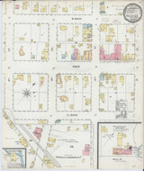 Palmyra Wisconsin 1892 - Fire Insurance Index - Old Map Reprint
