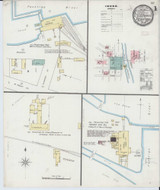 Peshtigo Wisconsin 1893 - Fire Insurance Index - Old Map Reprint
