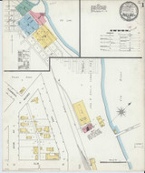 Phillips Wisconsin 1895 - Fire Insurance Index - Old Map Reprint