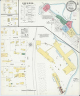 Phillips Wisconsin 1901 - Fire Insurance Index - Old Map Reprint
