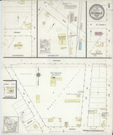 Pittsville Wisconsin 1914 - Fire Insurance Index - Old Map Reprint