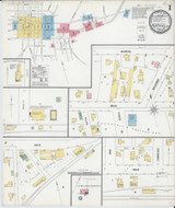 Platteville Wisconsin 1900 - Fire Insurance Index - Old Map Reprint