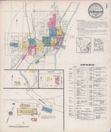 Port Washington Wisconsin 1922 - Fire Insurance Index - Old Map Reprint