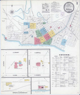 Portage Wisconsin 1901 - Fire Insurance Index - Old Map Reprint
