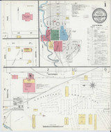 Richland Center Wisconsin 1905 - Fire Insurance Index - Old Map Reprint
