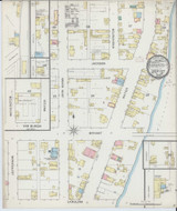 Sauk City Wisconsin 1892 - Fire Insurance Index - Old Map Reprint