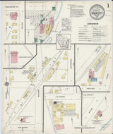 Sauk City Wisconsin 1915 - Fire Insurance Index - Old Map Reprint