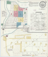 Shawano Wisconsin 1913 - Fire Insurance Index - Old Map Reprint