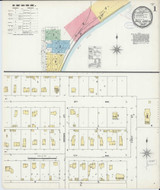 Shell Lake Wisconsin 1898 - Fire Insurance Index - Old Map Reprint