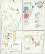 Shell Lake Wisconsin 1909 - Fire Insurance Index - Old Map Reprint