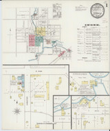 Sparta Wisconsin 1894 - Fire Insurance Index - Old Map Reprint