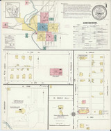 Stanley Wisconsin 1912 - Fire Insurance Index - Old Map Reprint