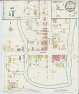 Waterloo Wisconsin 1894 - Fire Insurance Index - Old Map Reprint