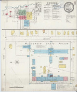 Waupun Wisconsin 1898 - Fire Insurance Index - Old Map Reprint
