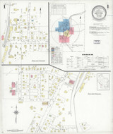 Westby Wisconsin 1938 - Fire Insurance Index - Old Map Reprint