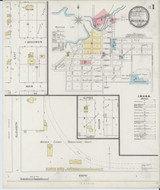 Weyauwega Wisconsin 1894 - Fire Insurance Index - Old Map Reprint