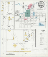 Weyauwega Wisconsin 1901 - Fire Insurance Index - Old Map Reprint