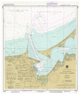 Nantucket Harbor 1983 Old Map Nautical Chart AC Harbors 2 343 - Massachusetts