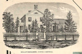 Residence of Hon. Daniel Curtis, Campbell, New York 1857 Old Town Map Custom Print - Steuben Co.