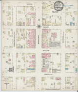 Albert Lea Minnesota 1884 - Fire Insurance Index - Old Map Reprint