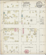 Alexandria Minnesota 1885 - Fire Insurance Index - Old Map Reprint
