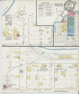 Alexandria Minnesota 1892 - Fire Insurance Index - Old Map Reprint