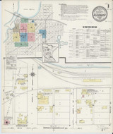 Alexandria Minnesota 1914 - Fire Insurance Index - Old Map Reprint